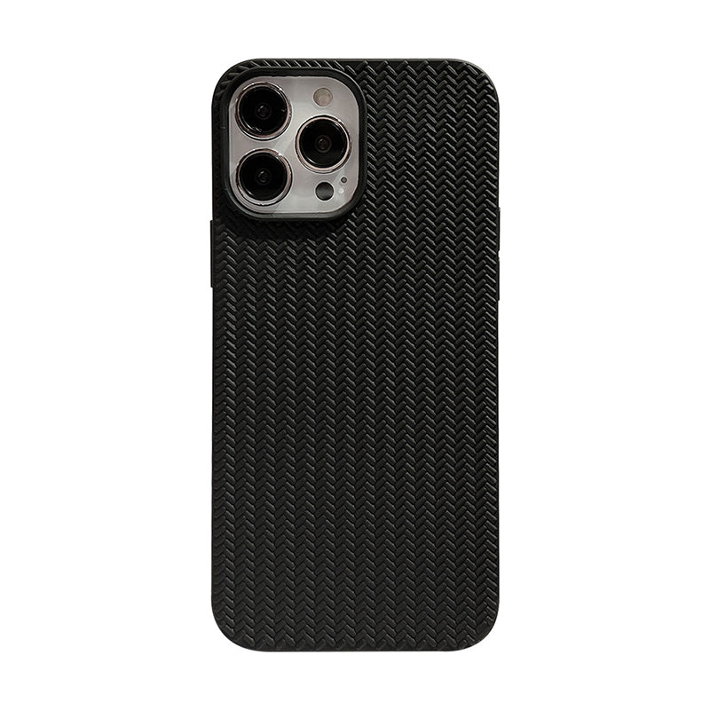 Geometric Plain Textured Phone Case