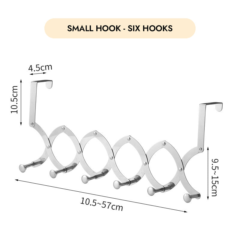 Stainless Steel Door Rear Telescopic Hook