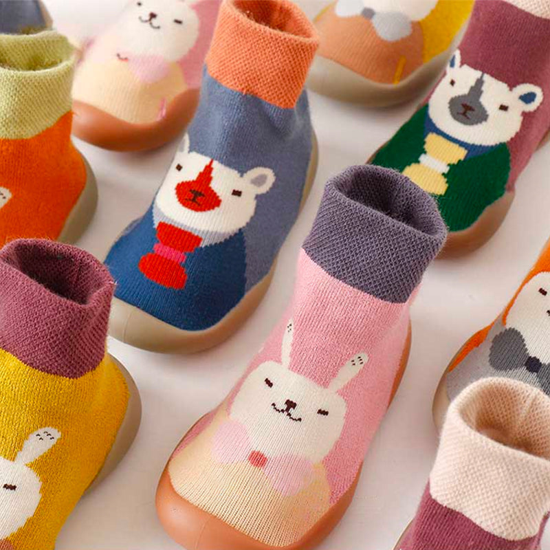 New Autumn And Winter Cartoon Sock Shoes