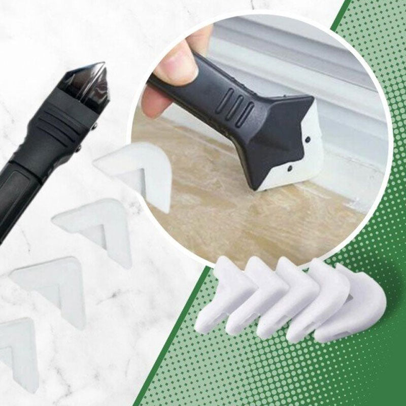 Multi-functional Silicone Rubber Shoveler Angle Seam Glue Removal Knife