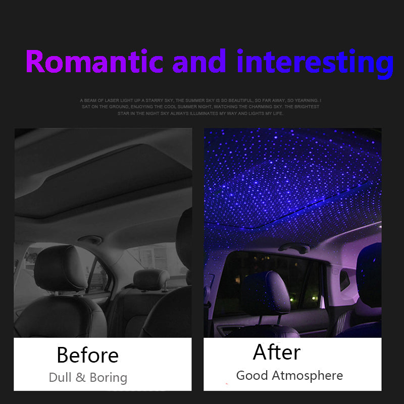 LED Galaxy Projector for Cars