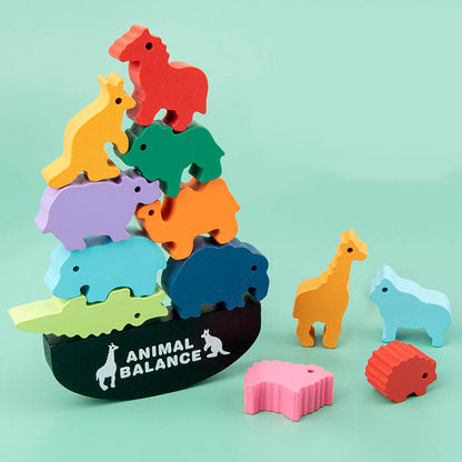 Zoo Balance Beam Building Blocks