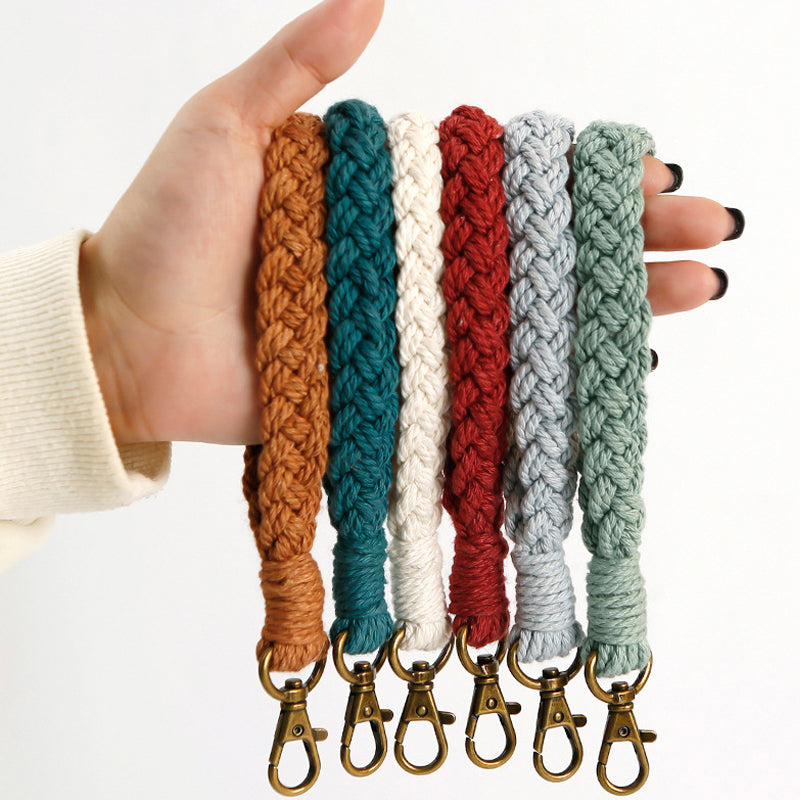 Braided Rope Keychain