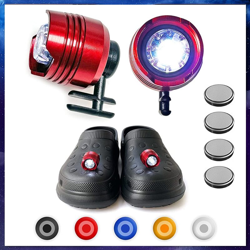 Headlights for Croc Shoes Decoration