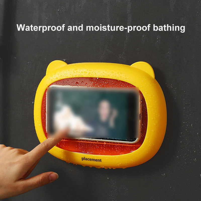 Waterproof Phone Case in Bathroom