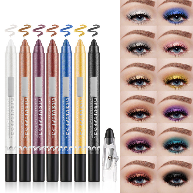 Pearlescent Eyeshadow Pencil With Sharpener