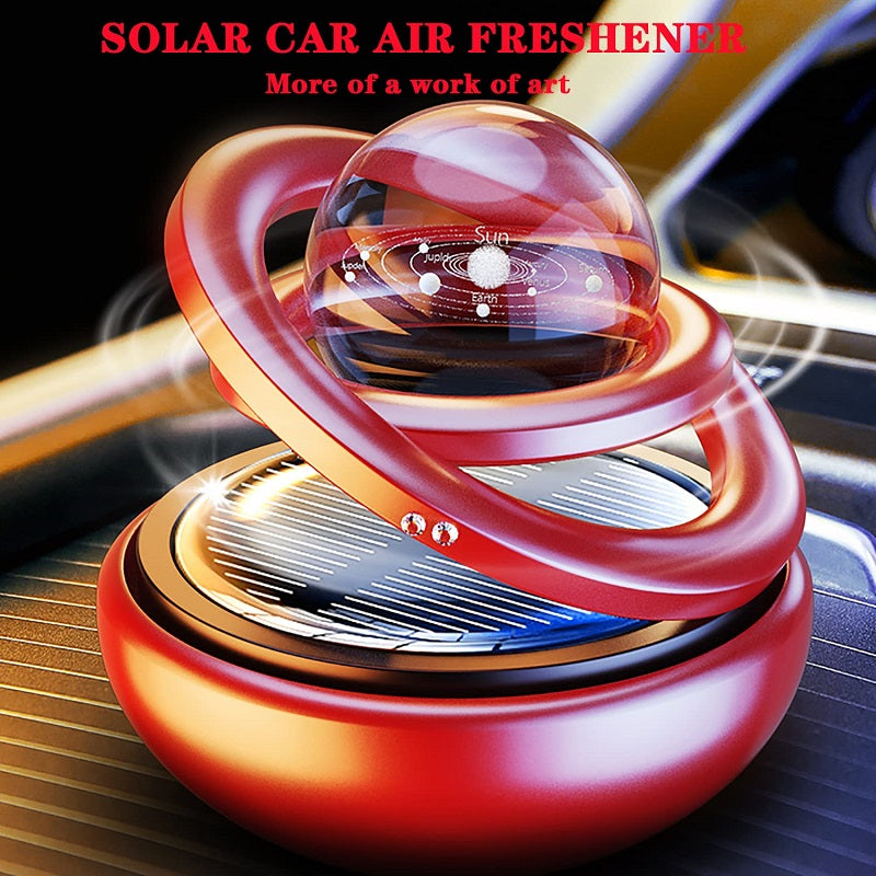 🌟Galaxy Rotating Solar Energy Car Air Freshener