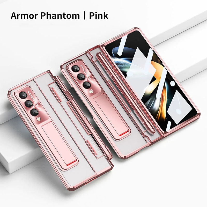 Hinged Folding Pen Tray Phone Case