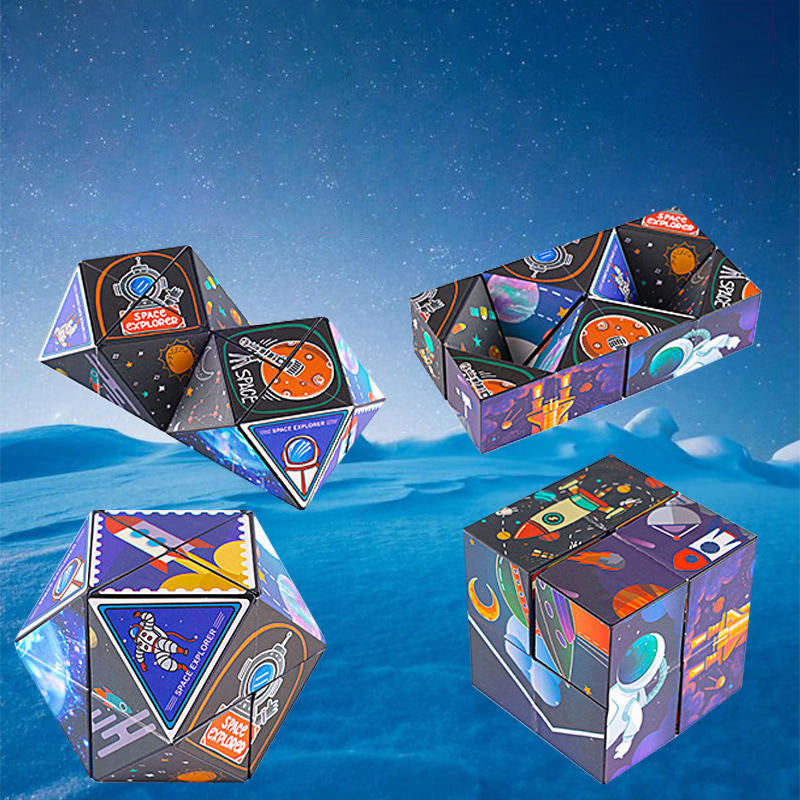 Super Cool 3D Geometric Magnetic Magic Cube