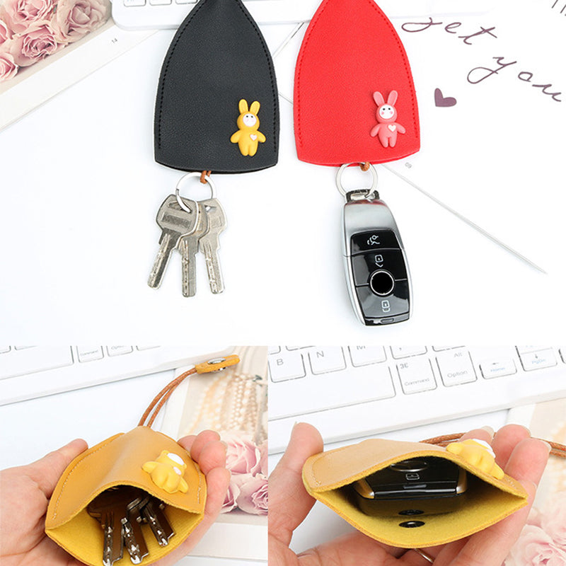 Pull-out Cartoon Car Key Case