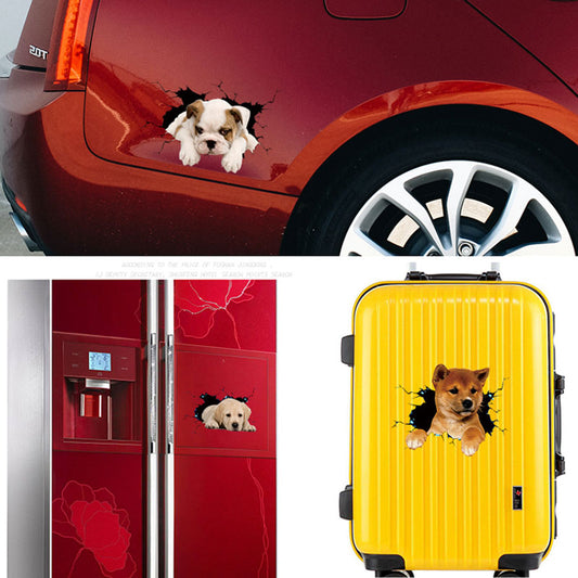 Creative Dog 3D Car Stickers