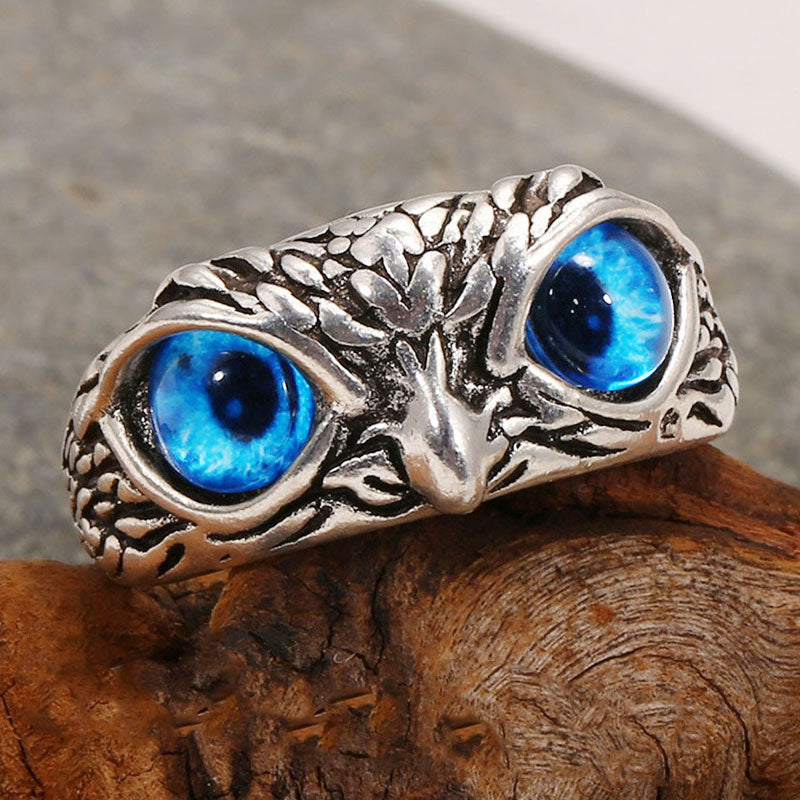 Owl Eye Vintage Statement Jewelry Ring