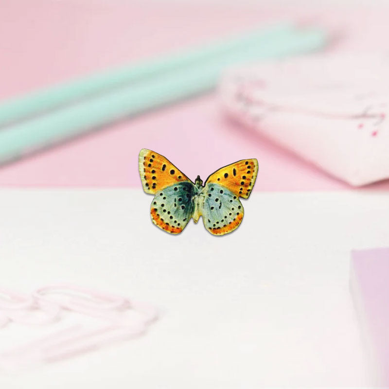 🦋Wooden Butterfly Brooch