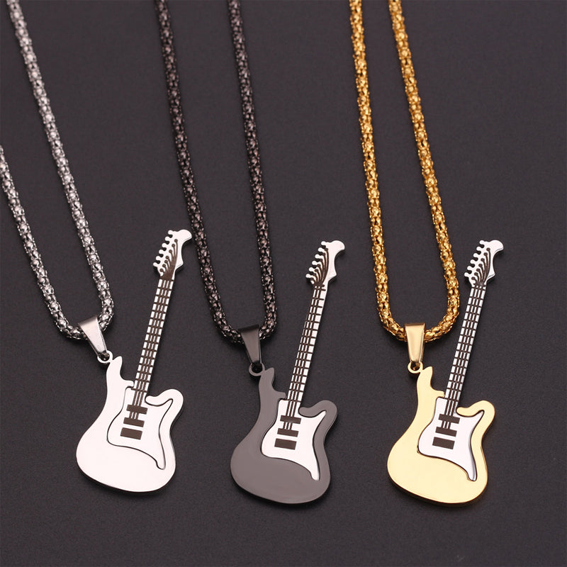 Violin Necklace Available In Three Colors