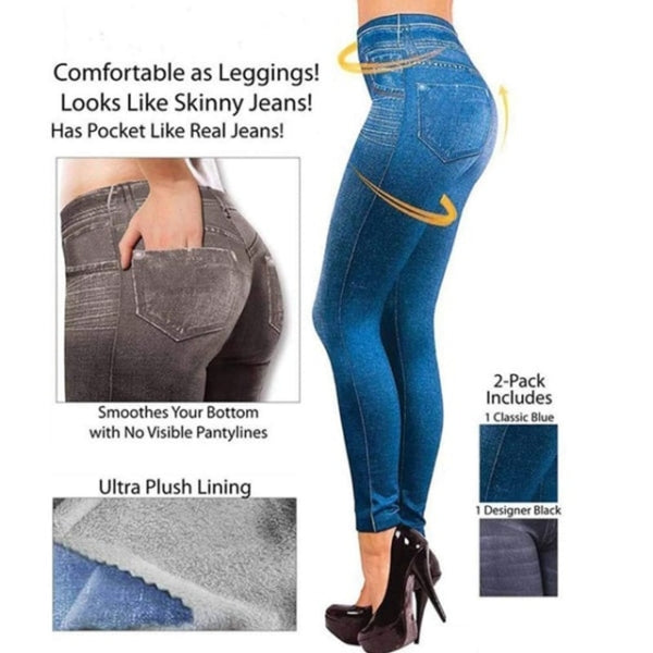 Denim Leggings