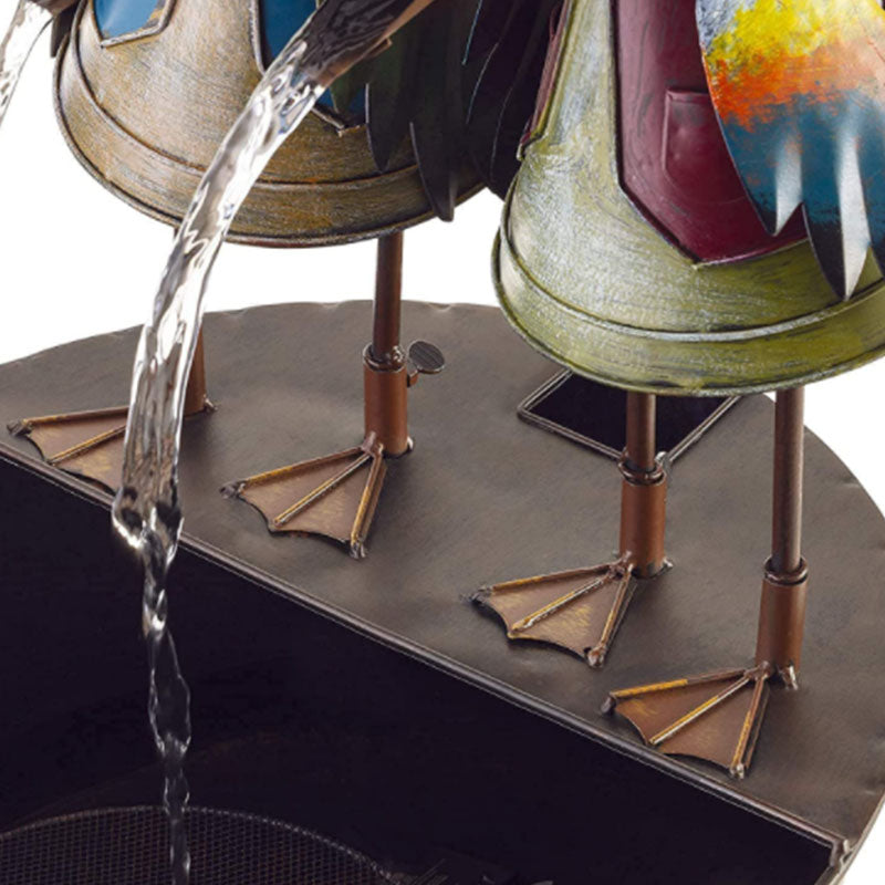 Fountain Yard Art Decor, Funny Resin Fountain Statue