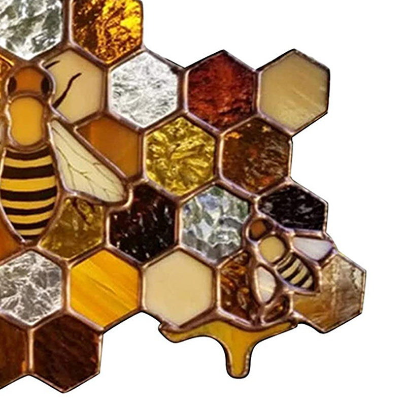 Stained Honeycomb Hanging Decoration