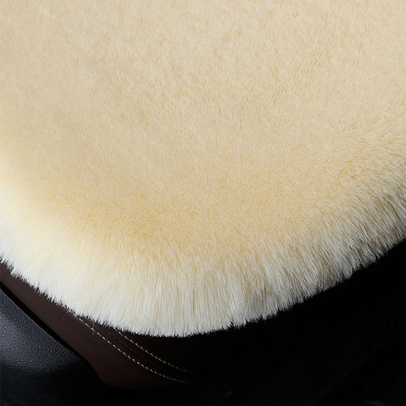 Car Seat Cover 3 Piece Universal Warm Fluffy Seat Cushion