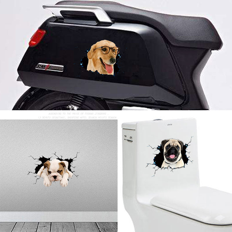 Creative Dog 3D Car Stickers