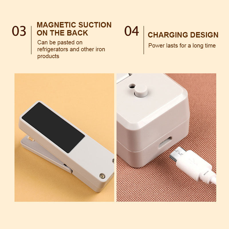 USB Rechargeable Magnetic Sealer