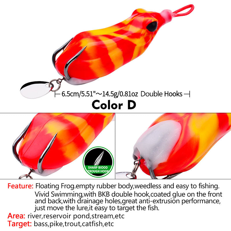 Floating Water Thunder Frog Lure