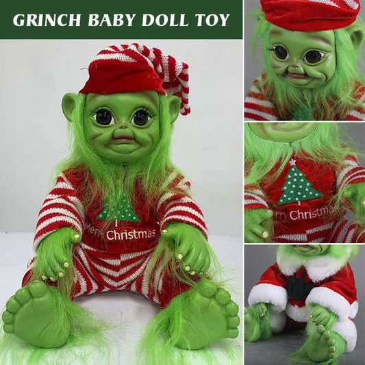 Grinch Baby Doll Toy