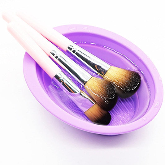 Silicone Makeup Brush To Clean Bowl