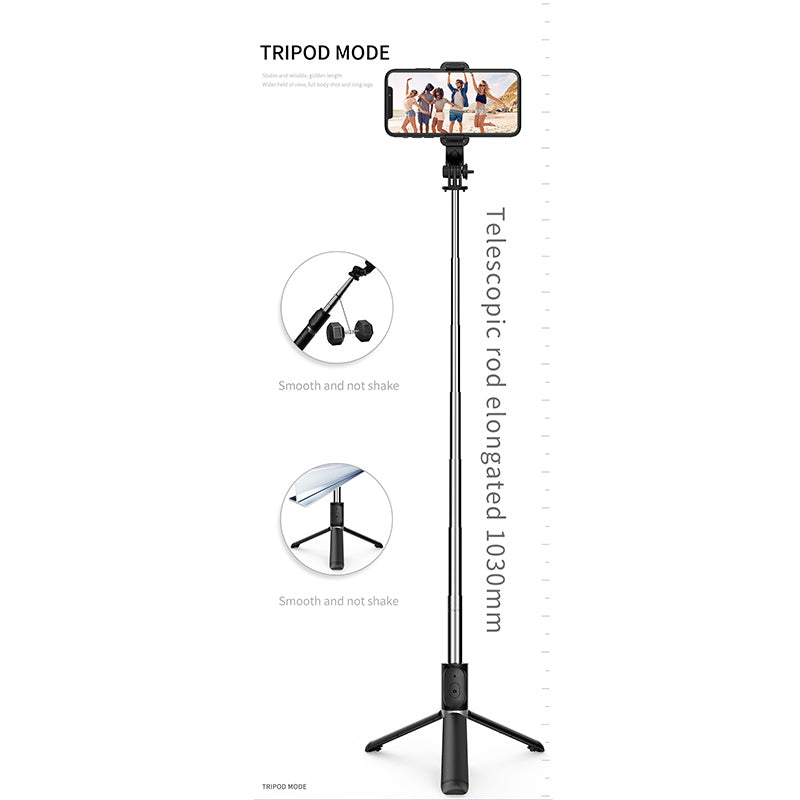 Selfie Stick Tripod with Wireless Remote Control