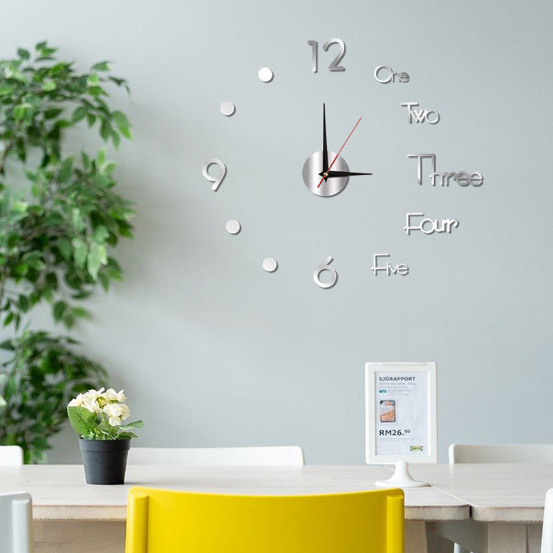 Luminous Wall Clock Wall Sticker