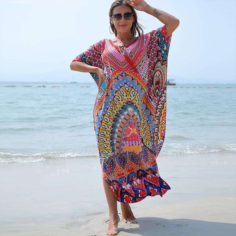 Ethnic Beach Blouse