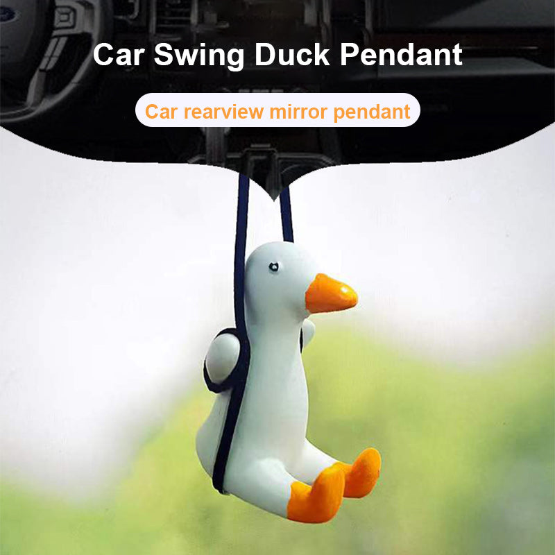 Car Swing Duck Pendant