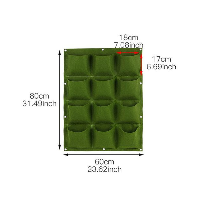 Macetero Vertical Para Crecimiento De Plantas