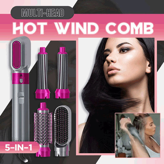 Multi-Head Hot Wind Comb