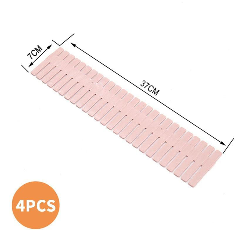 4 Pcs Grid Drawer Divider