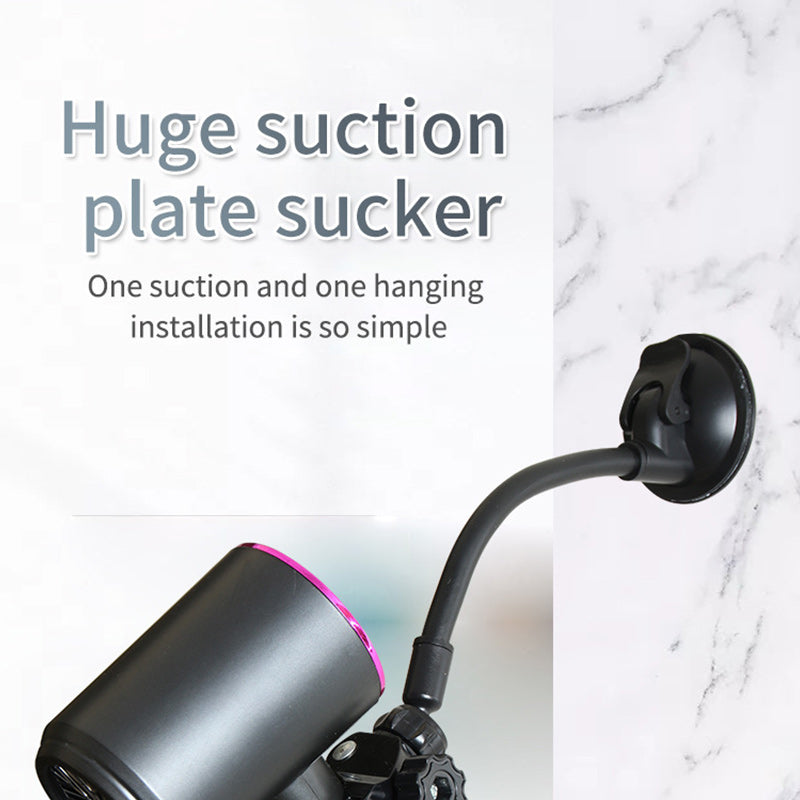 Bathroom Punch-free Hair Dryer Bracket Suction Cup Type