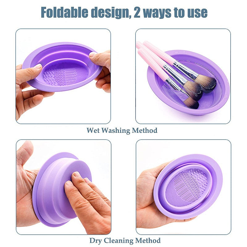 Silicone Makeup Brush To Clean Bowl