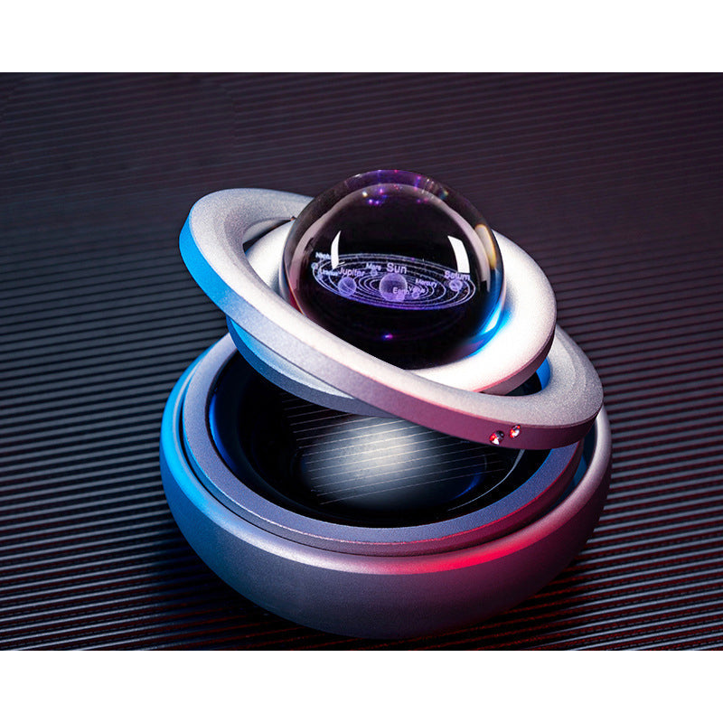 🌟Galaxy Rotating Solar Energy Car Air Freshener