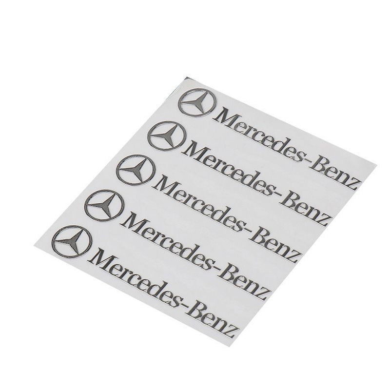 Metal Wiper Sticker Car Decoration Sticker (2PCS)