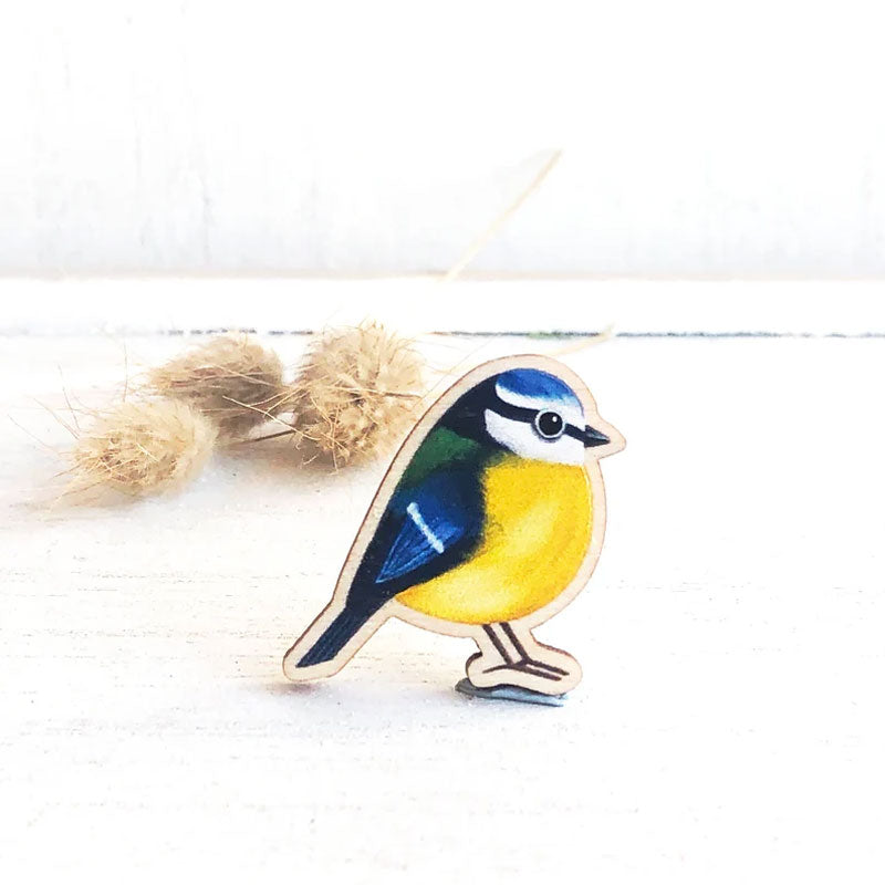 Handmade Mini Tiny Bird Badg