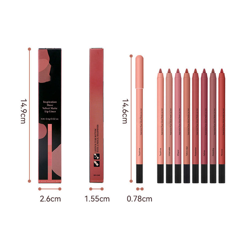 Waterproof Flesh Lip Liner