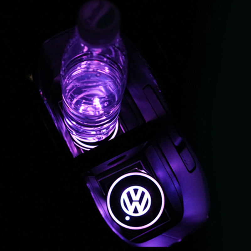 Car LED Cup Holder Lights