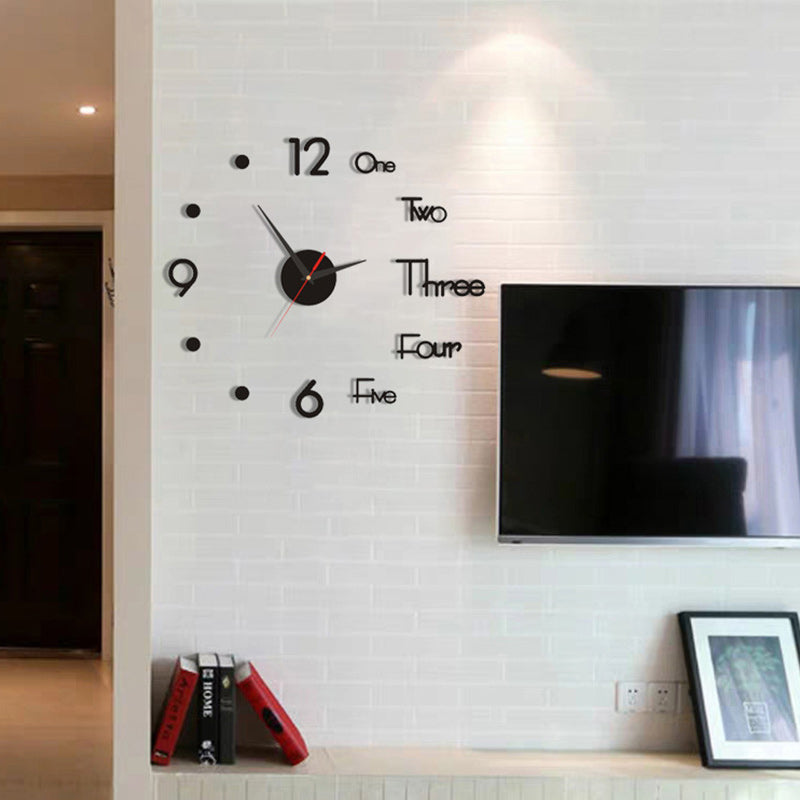 Luminous Wall Clock Wall Sticker