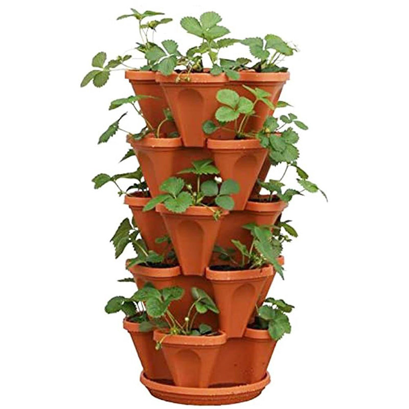 Vertical Stackable Flowerpot