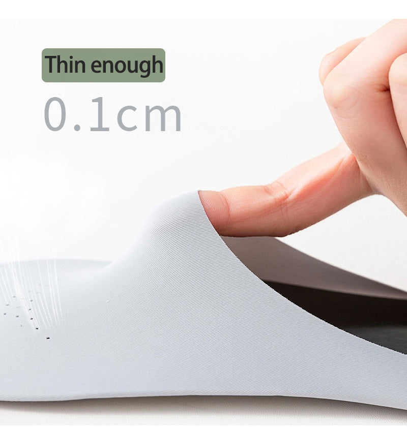 Breathable Ice Silk Non-Slip Socks - 6 Pairs