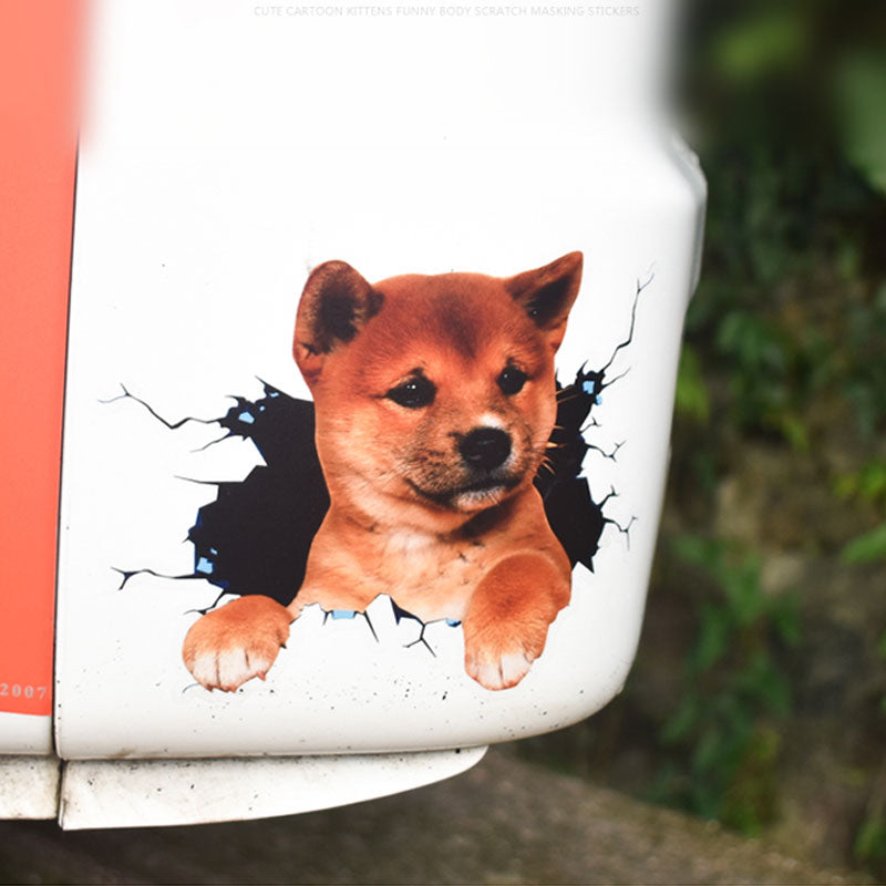 Creative Dog 3D Car Stickers