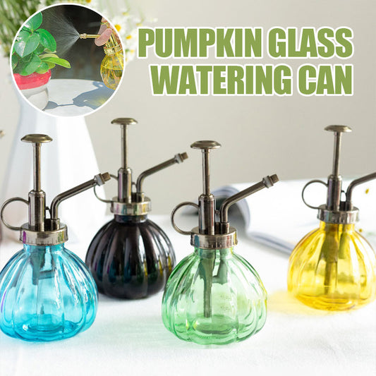 Pumpkin Glass Watering Can