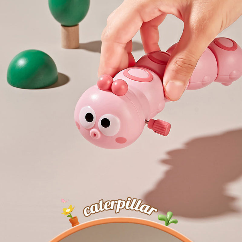 Winding Up Rocking Caterpillar Toy