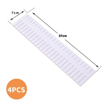 4 Pcs Grid Drawer Divider