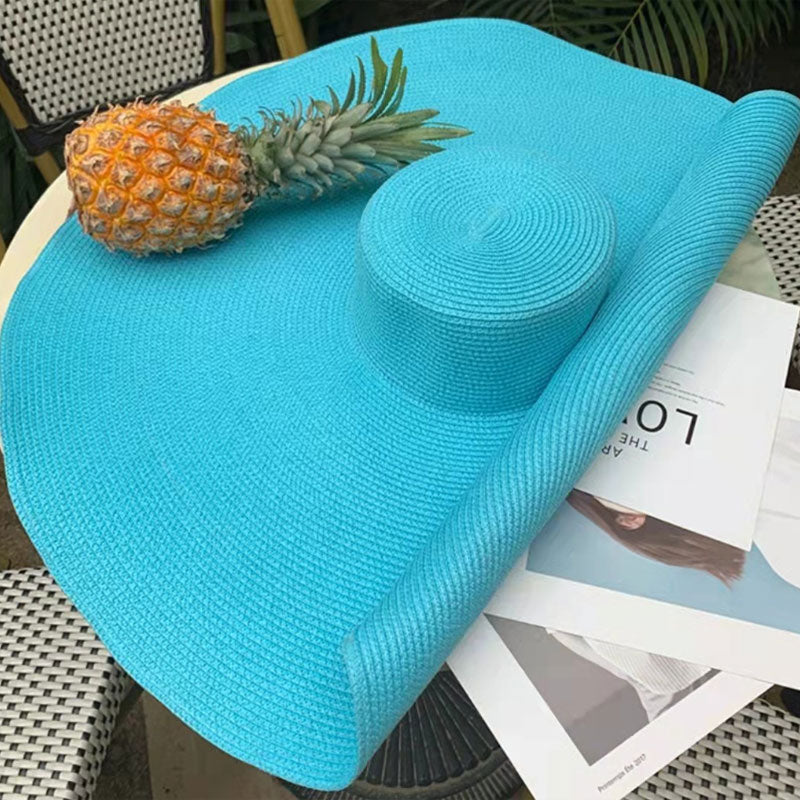 Foldable Sunscreen Straw Hat