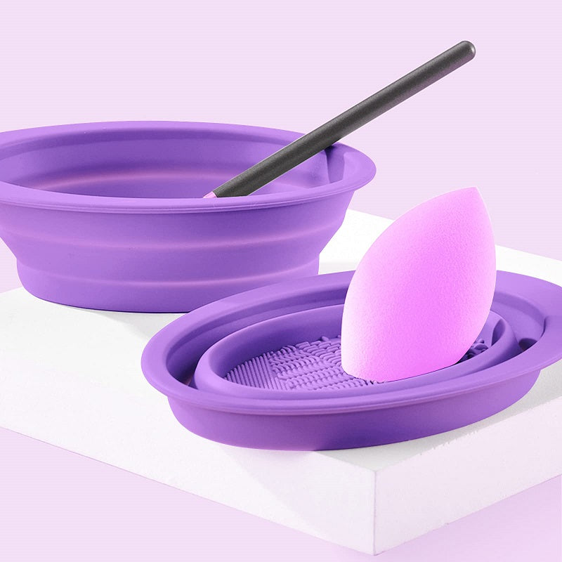 Silicone Makeup Brush To Clean Bowl